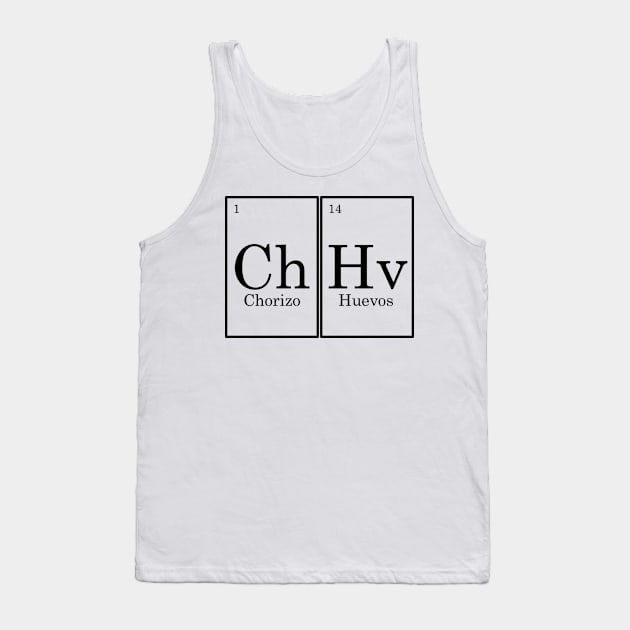 Chorizo Con Huevos Elemental Compound Tank Top by Syfytology